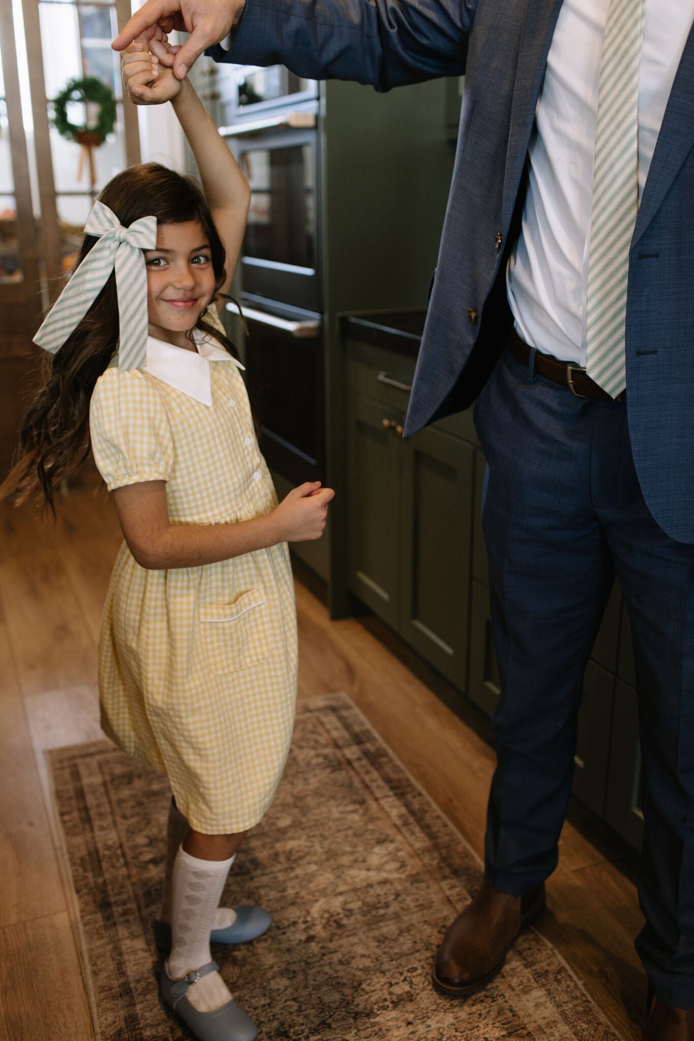 Pistachio Stripe - Men's Tie
