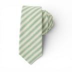 Pistachio Stripe - Men's Tie