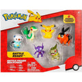 Pokémon Battle Figure 6 Pack with Pikachu, Sableye, Axew and More