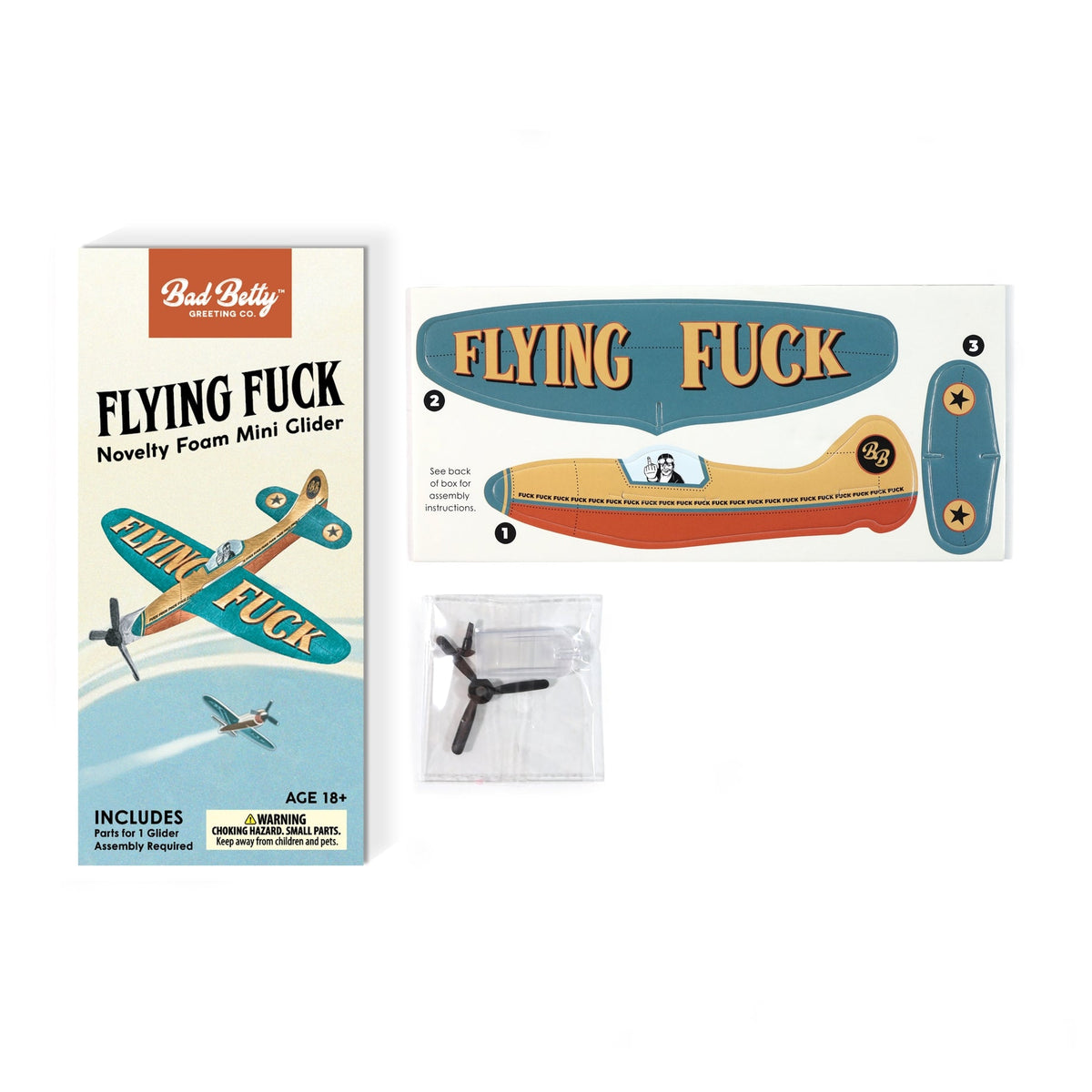 ✈️🤣 FLYING FU%K – The Mini Plane Glider That Says It All! 🙌😂 Adult Gag Joke