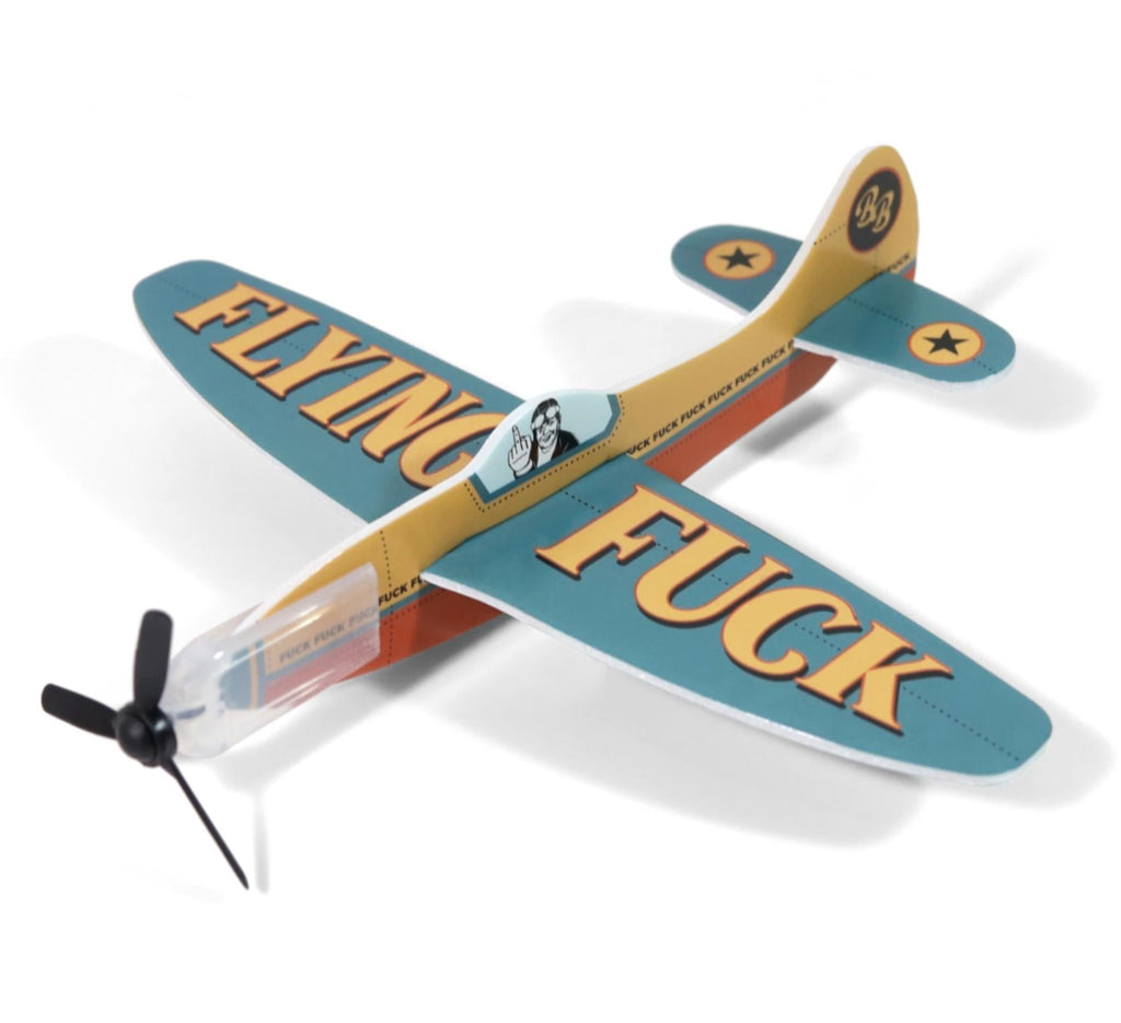 ✈️🤣 FLYING FU%K – The Mini Plane Glider That Says It All! 🙌😂 Adult Gag Joke