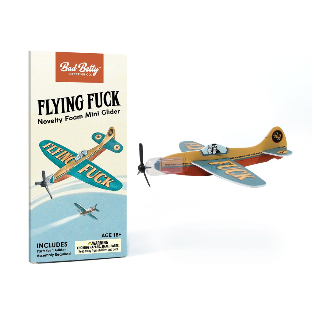 ✈️🤣 FLYING FU%K – The Mini Plane Glider That Says It All! 🙌😂 Adult Gag Joke