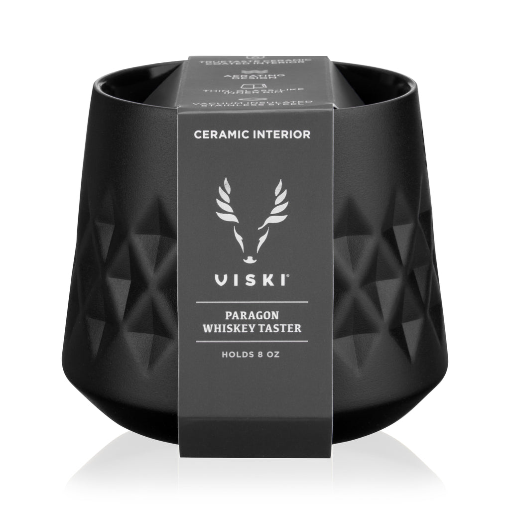 Paragon Stainless Steel Whiskey Taster in Obsidian