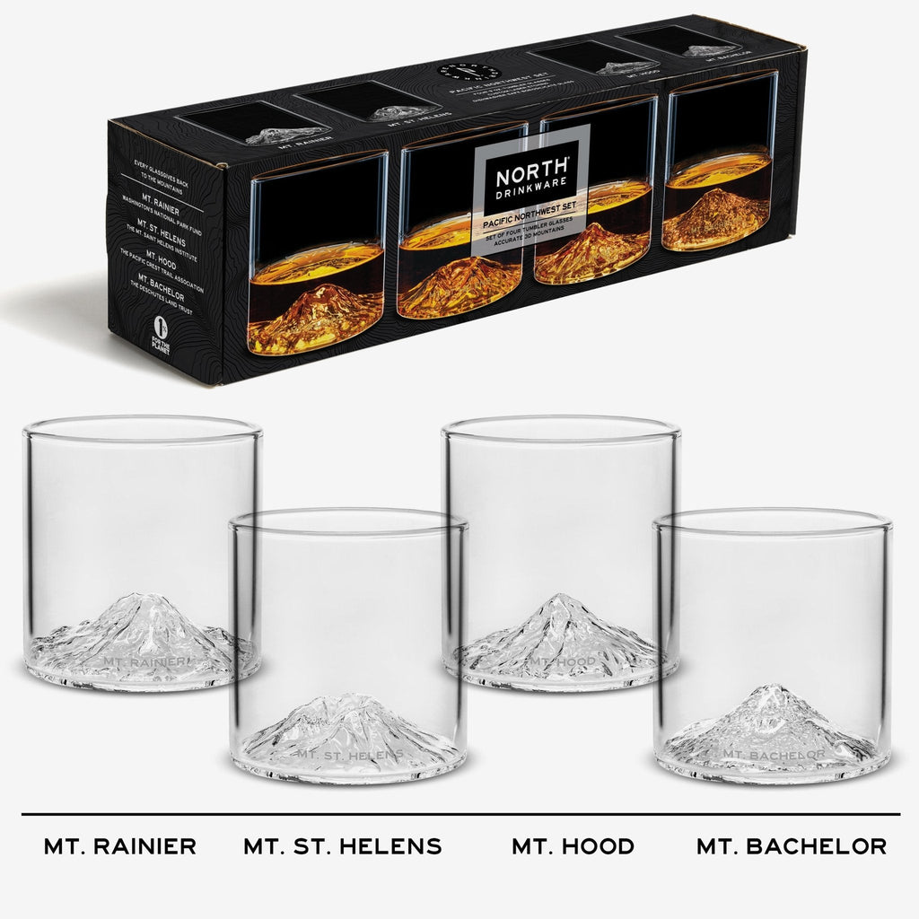 PNW Tumbler Set of 4