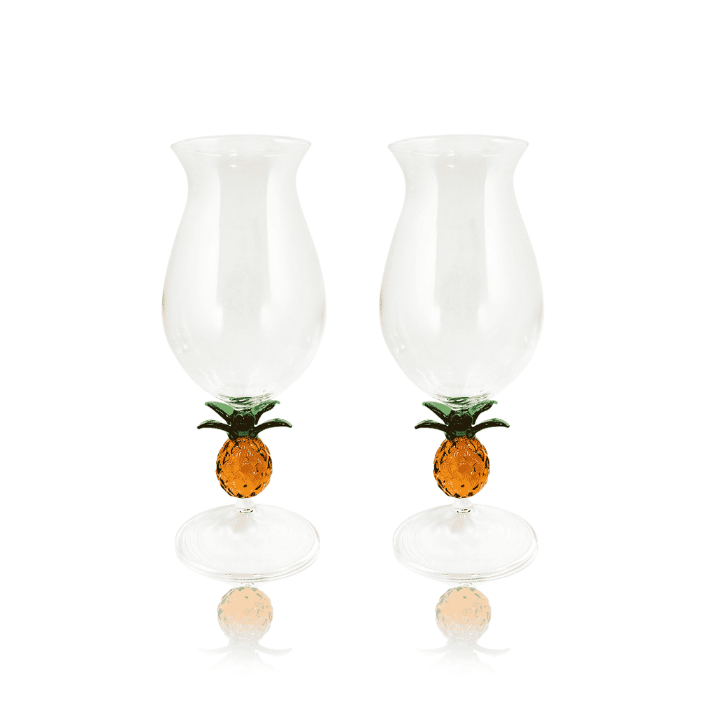 3D Pineapple Poco Grande Glasses