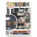 Funko Pop NFL Bears: Mike Singletary (Signed) 4-Inch Vinyl Figure #218
