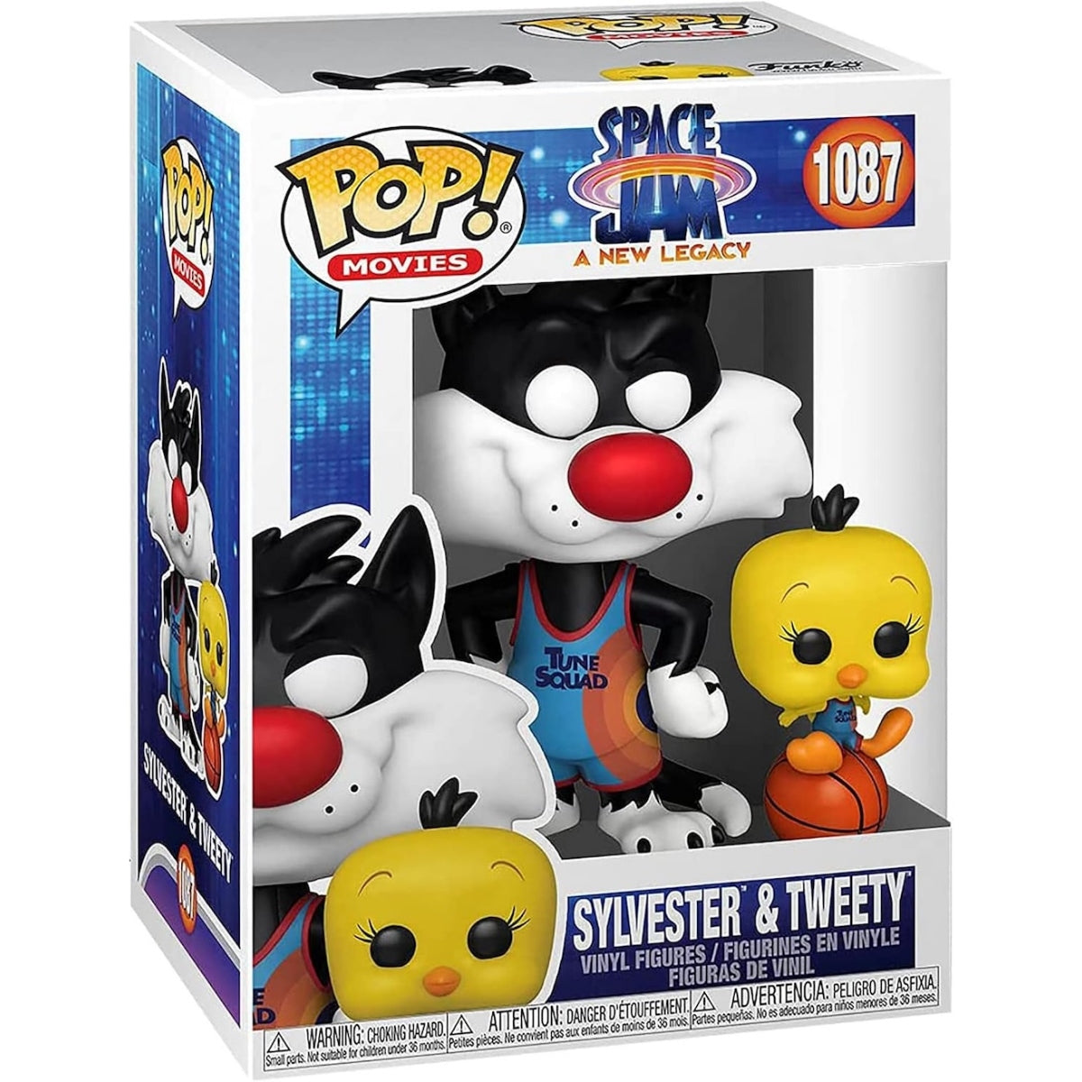Funko Pop! Movies Space Jam A New Legacy Sylvester & Tweety #1087 Vinyl Figures