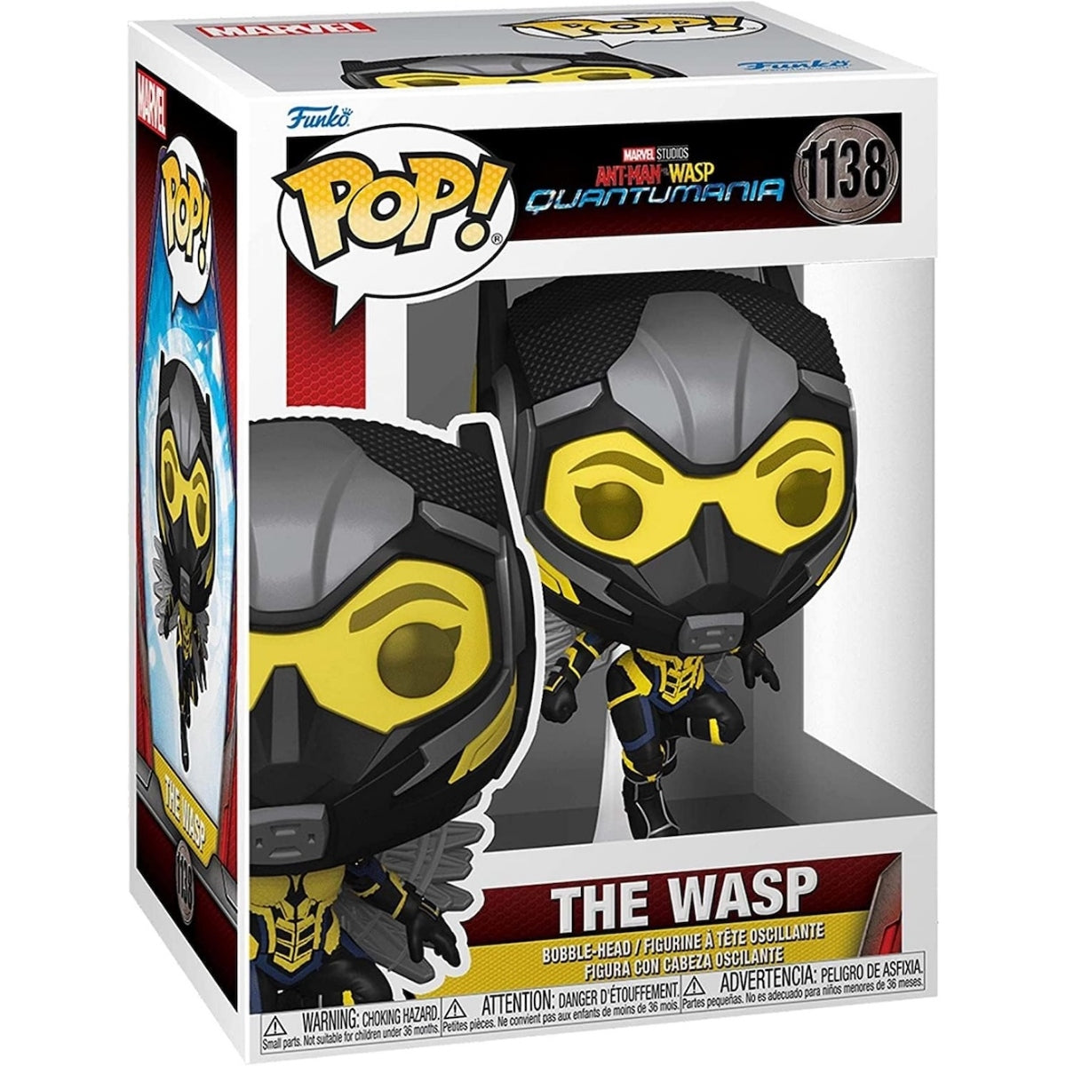 Funko Pop! Marvel Studios Ant-Man and The Wasp: Quantumania The Wasp #1138 Vinyl Figure