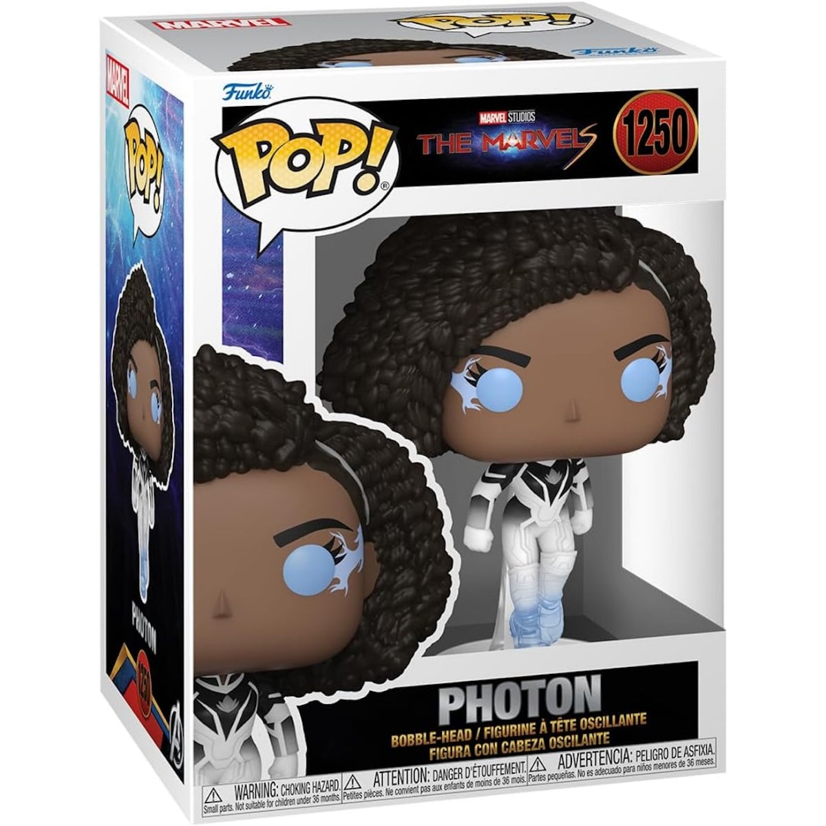 Funko Pop! Marvel Studios The Marvels Photon #1250 Vinyl Figure