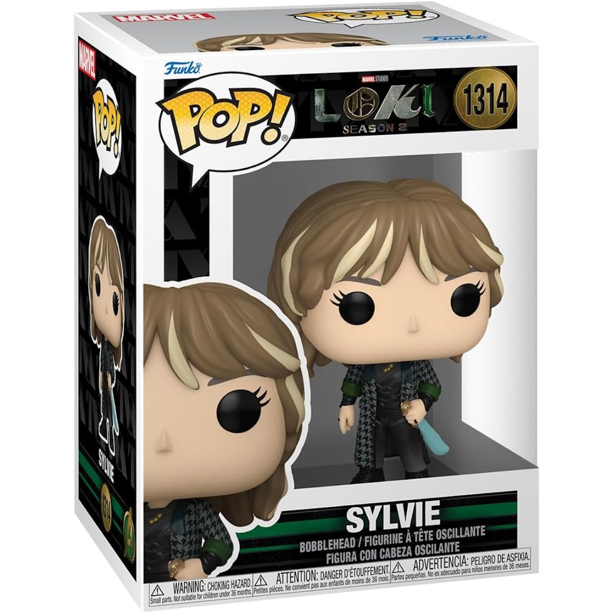 Funko Pop! Marvel Studios Loki Season 2 Sylvie #1314 Vinyl Figure