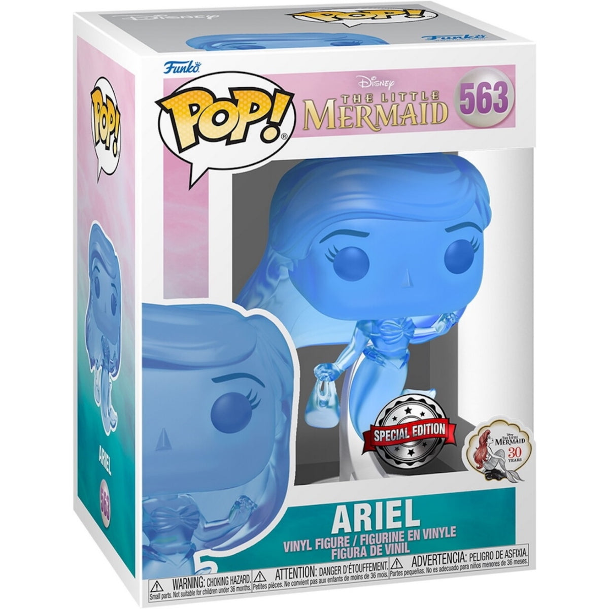 Funko Pop! Disney The Little Mermaid Ariel #563 30th Anniversary Vinyl Figure