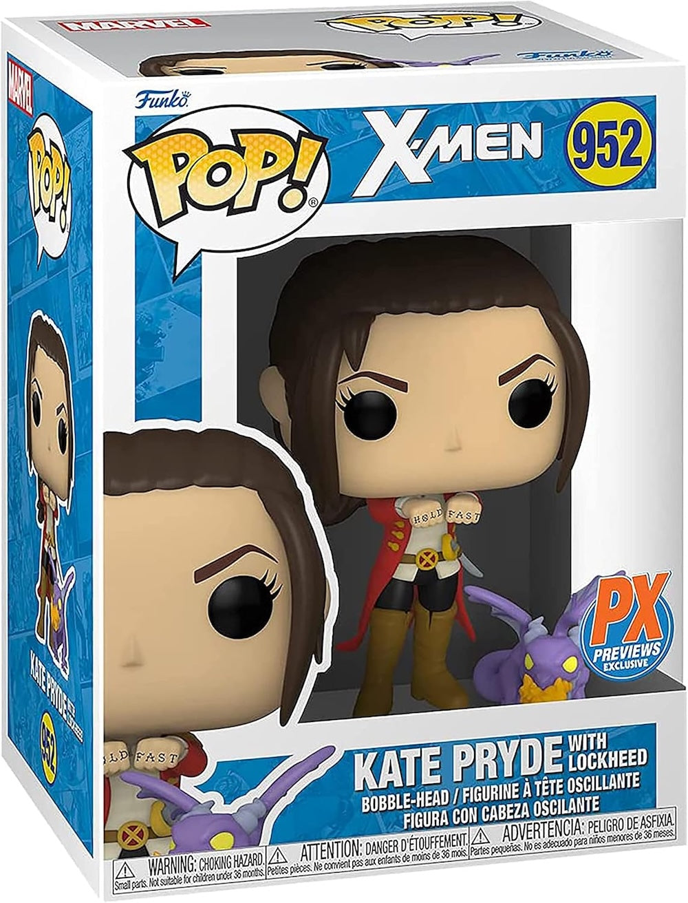 Funko Pop! Marvel X-Men Kate Pryde with Lockheed #952 Vinyl Figure