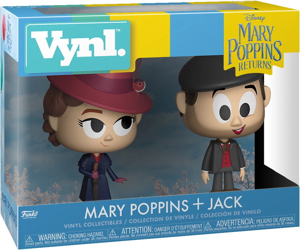 Vynl. Disney Mary Poppins Returns Ð Mary Poppins & Jack Vinyl Collectible Figures