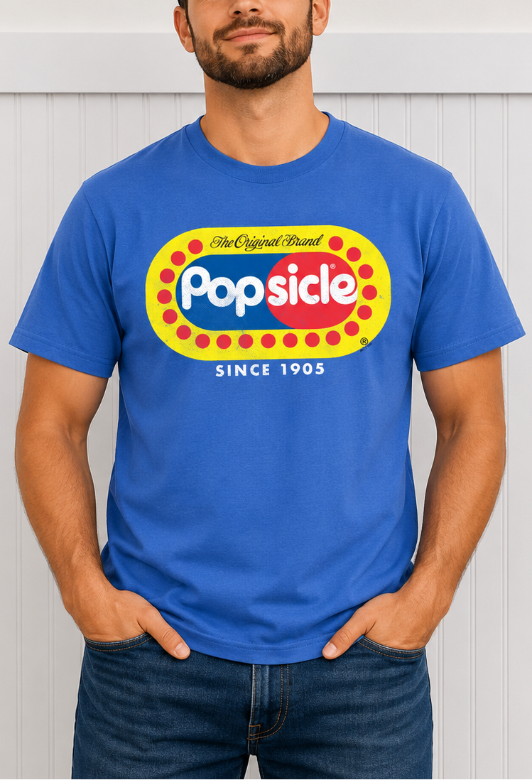 Popsicle® The Original Authentic Tee | Official Popsicle Logo Unisex Shirt