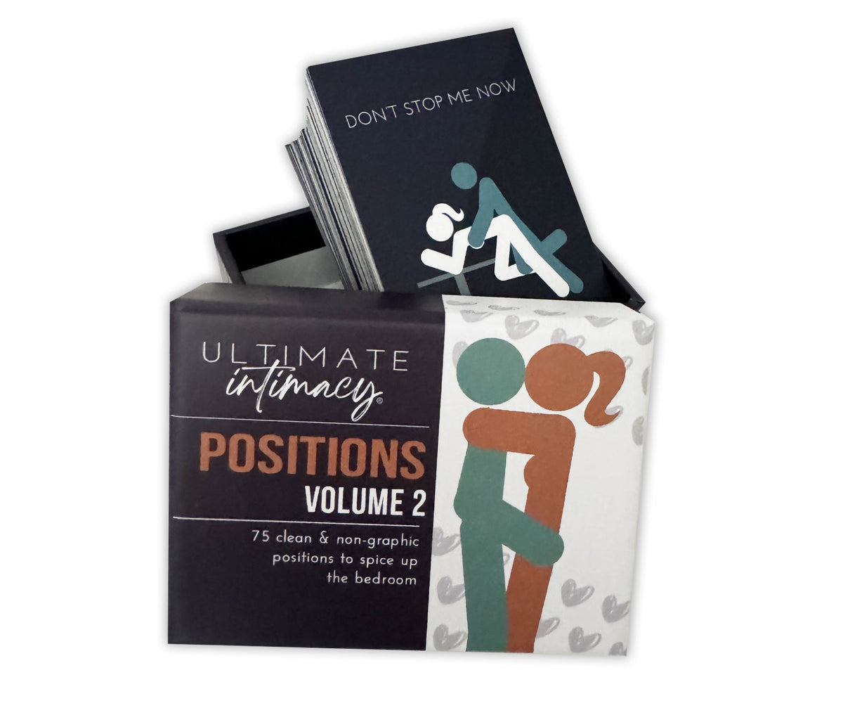 Sex Position Card Deck Volume 2 - 75 Positions With Descriptions, Non-Graphic Couples Game