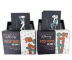 Sex Position Card Deck 2 Pack - Volumes 1 and 2, non-graphic with instructions
