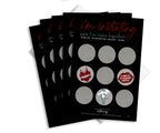 "I'm Initiating" Scratch Off Cards - Intimate Game For Couples (5 Pack)