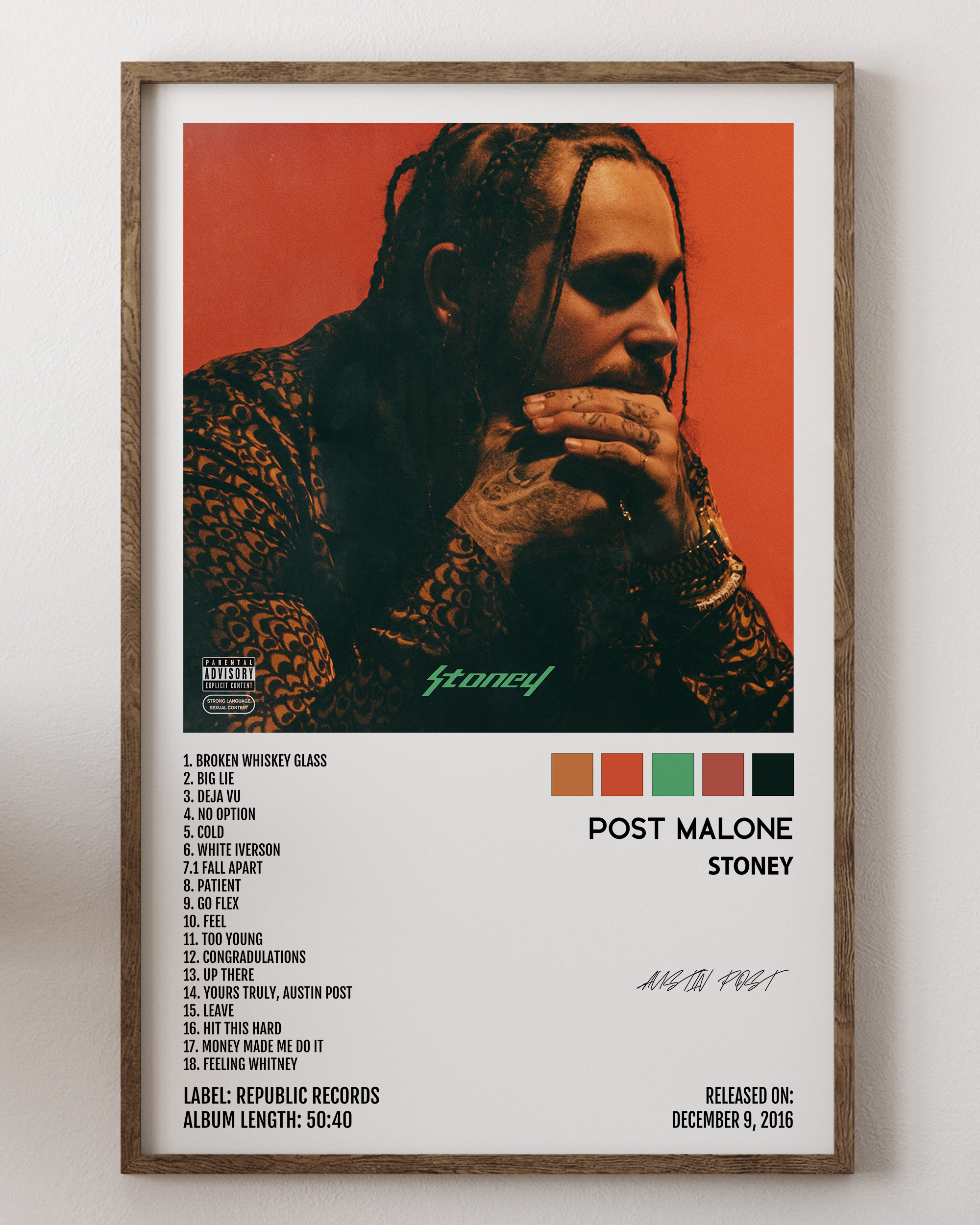 Post Malone- Stoney