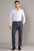The Event Shirt Windowpane // Light Blue Grid