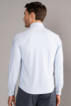The Event Shirt Windowpane // Light Blue Grid