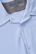 AIR Resort Shirt Solid // Powder Blue