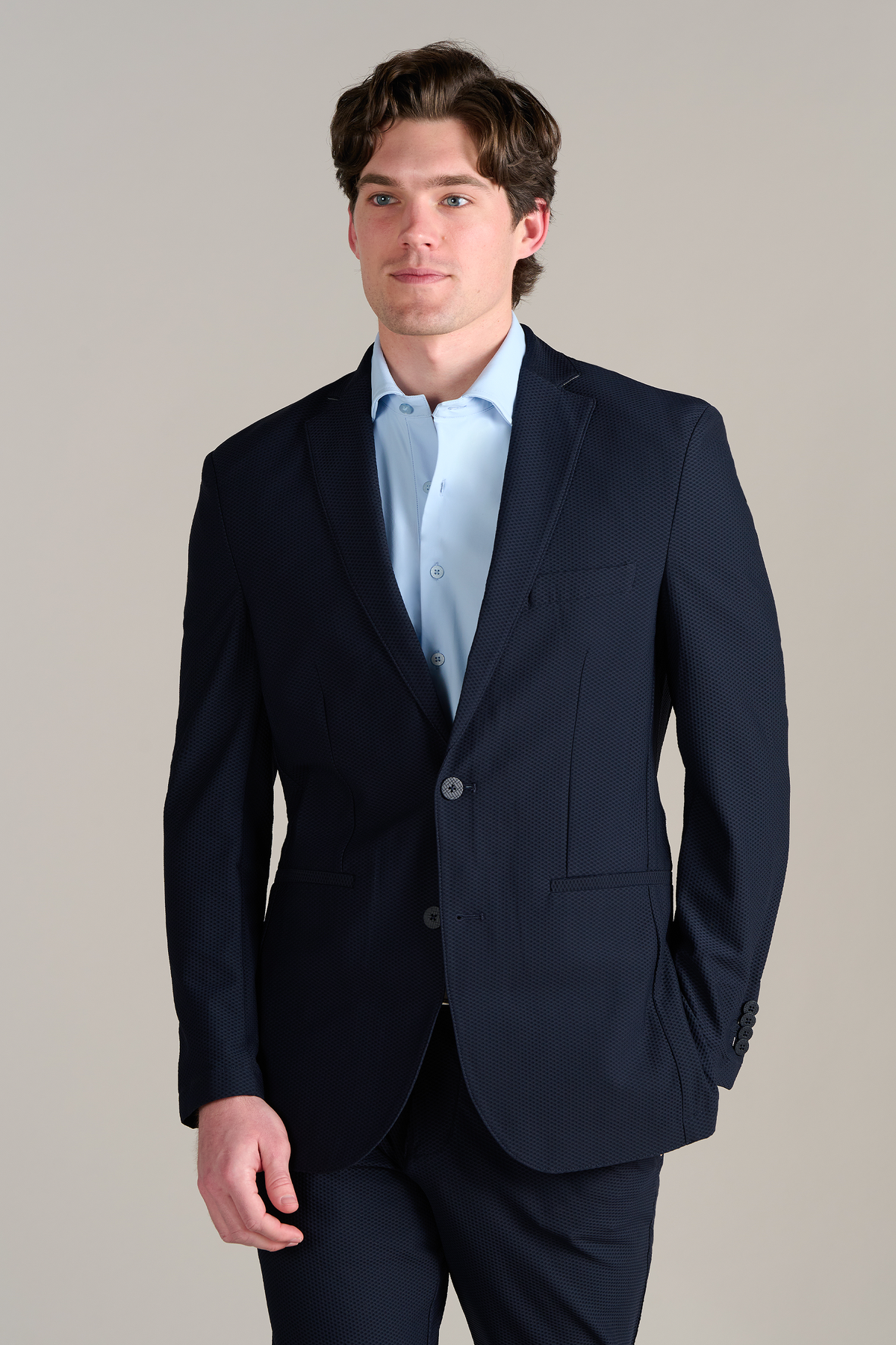 Event Polo Solid // Powder Blue