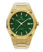 Frosted Star Dust II Gold Green
