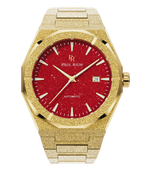 Frosted Star Dust II Gold Red