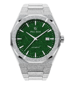 Frosted Star Dust II Silver Green