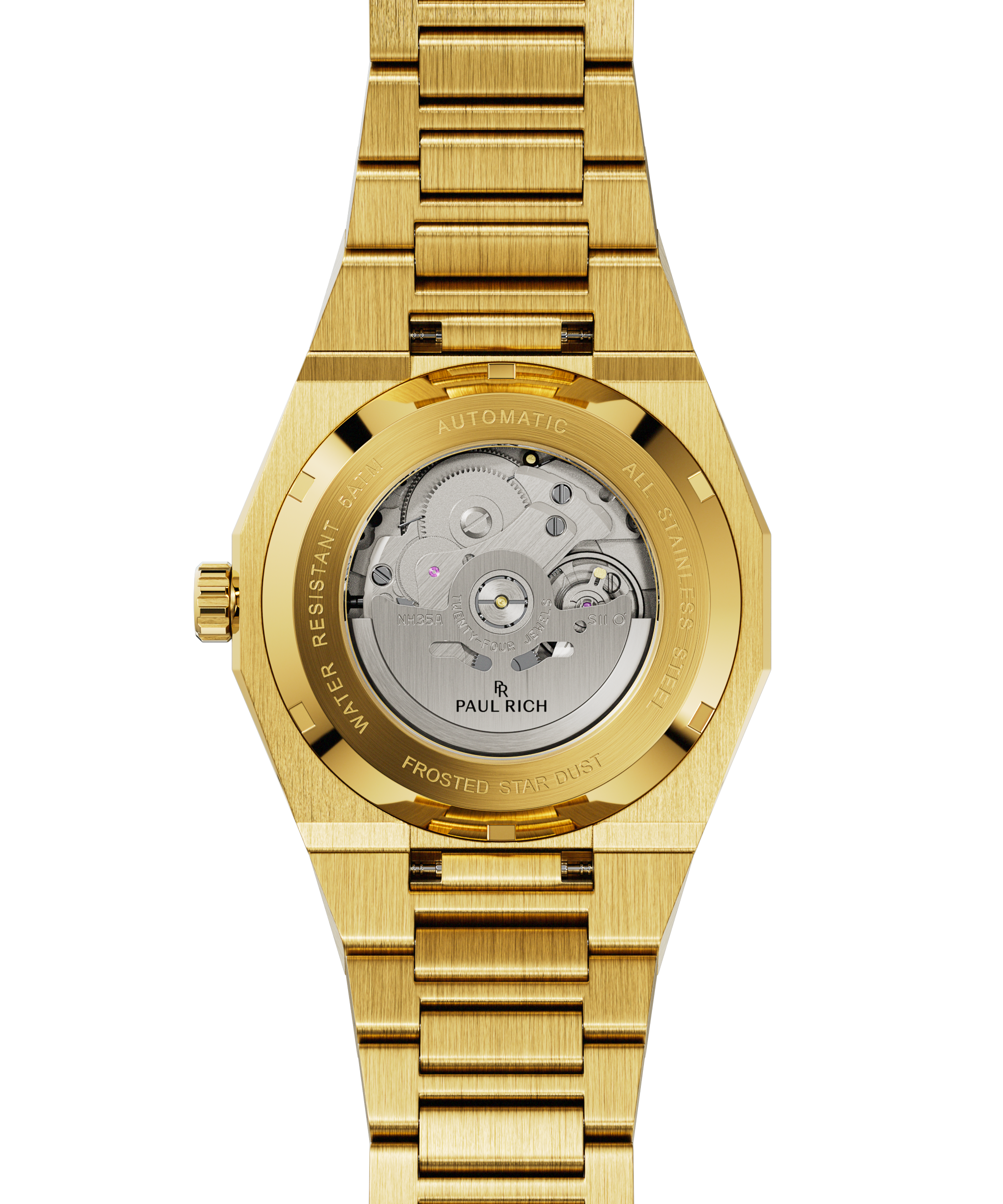 Frosted Star Dust II Gold Green