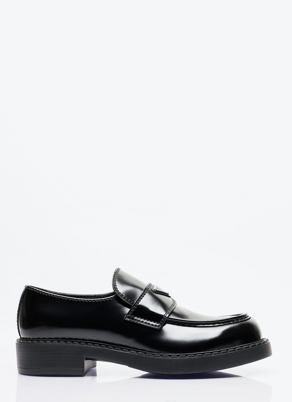 Prada Men Chocolate Loafers