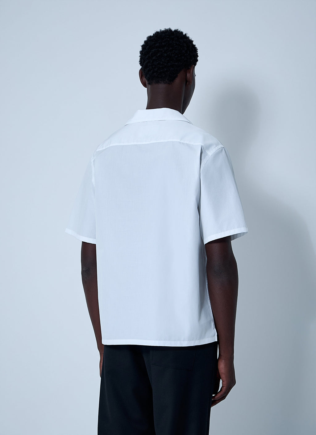 Prada Men Logo Motif Shirt