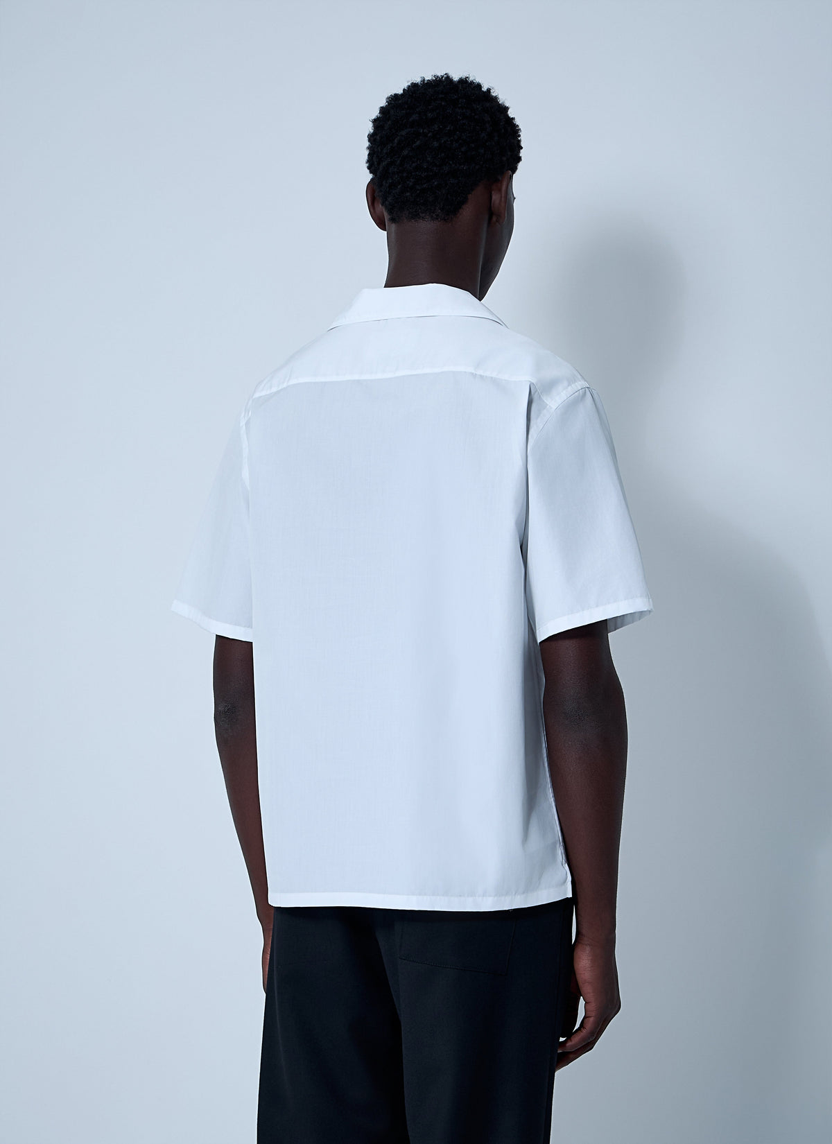 Prada Men Logo Motif Shirt