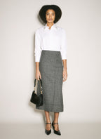 Prada Women Embroidered Poplin Shirt