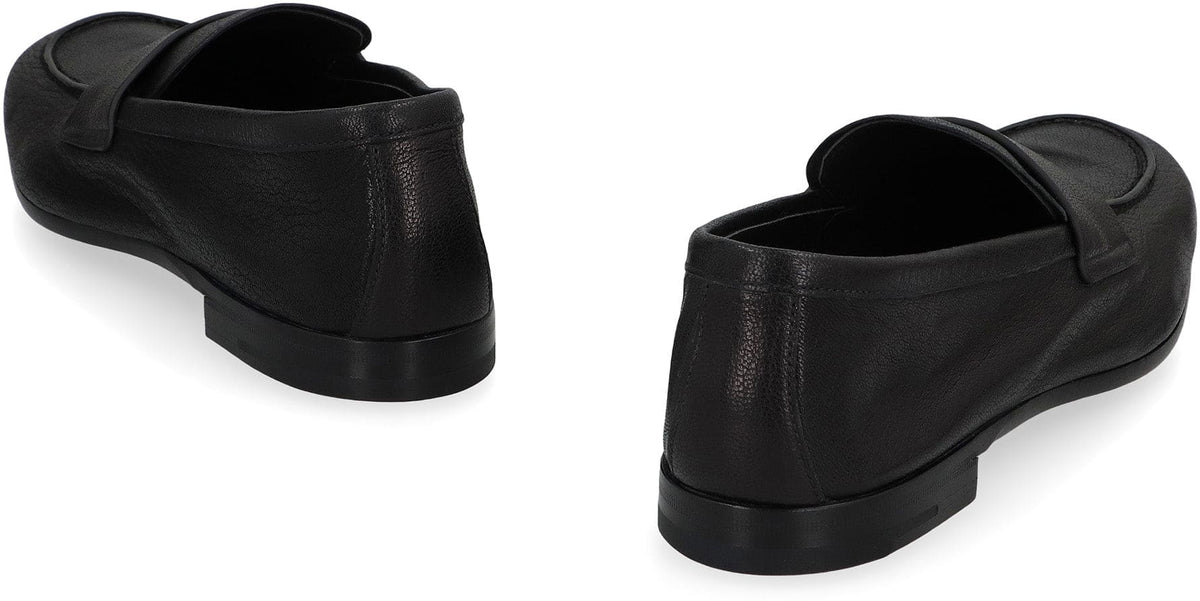 PRADA Men's Classic Leather Moccasins