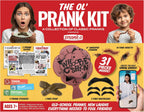 31 Piece Prank Kit – Funny Practical Joke Set Fake Poop, Whoopee, Insects, Flyers etc.