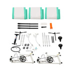 Premium 2-Person Two-Seater Portable Inflatable Pedal Boat Water Bike (SAK95621)