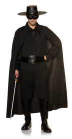 Men's Zorro Bandit Outlaw Pirate Adult Costume