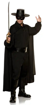 Men's Zorro Bandit Outlaw Pirate Adult Costume