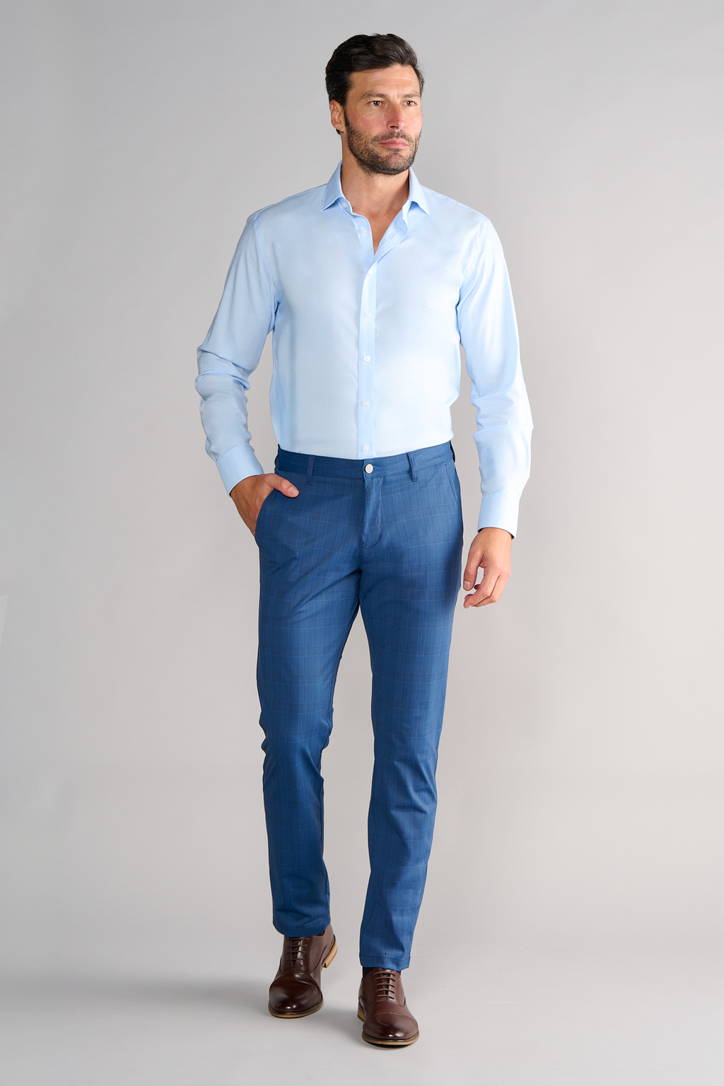 Performance Pants // BLUE PRINCE OF WALES