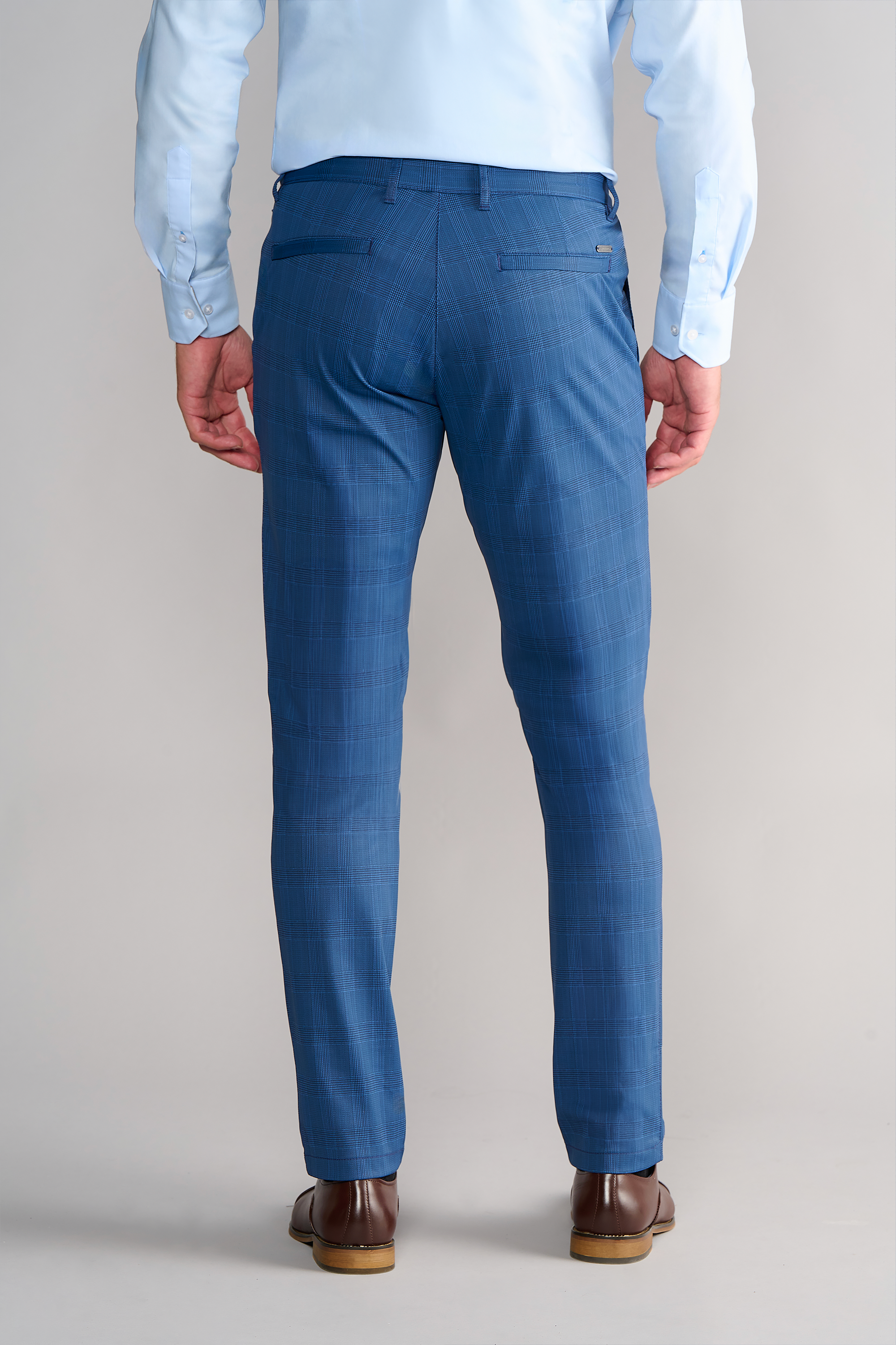Performance Pants // BLUE PRINCE OF WALES