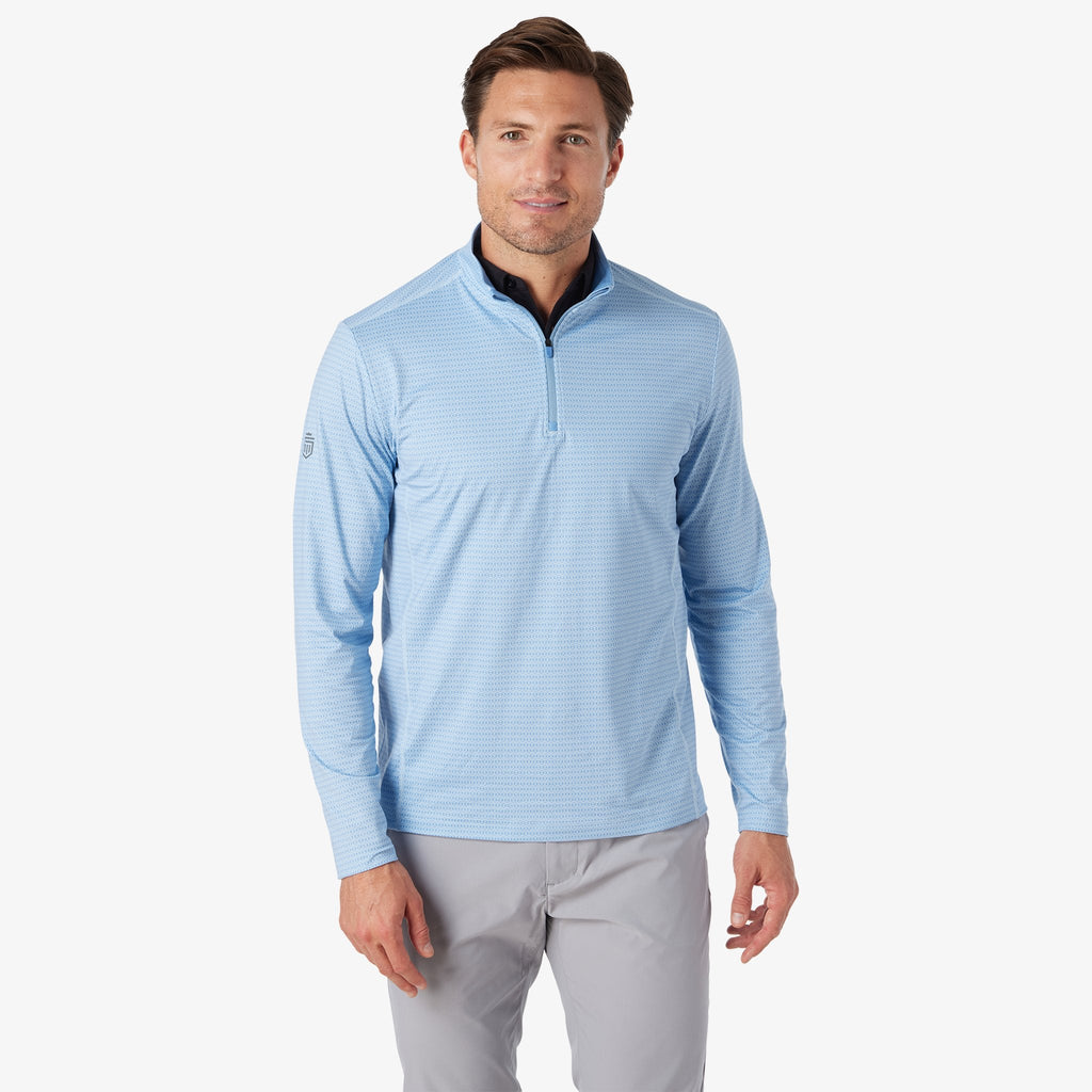 Printed Core Tech Quarter Zip
