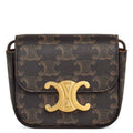 Triomphe Canvas and Calfskin Mini Claude Bag