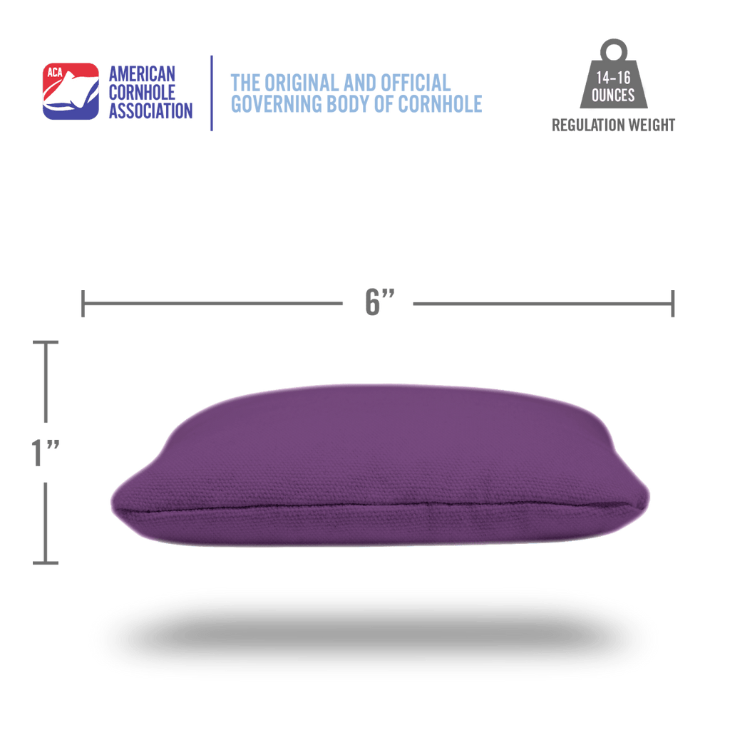 Purple Daily 66x Cornhole Bags