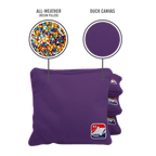 Purple Daily 66x Cornhole Bags