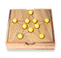 Pythagoras Star Puzzle - IQ Brain Puzzle