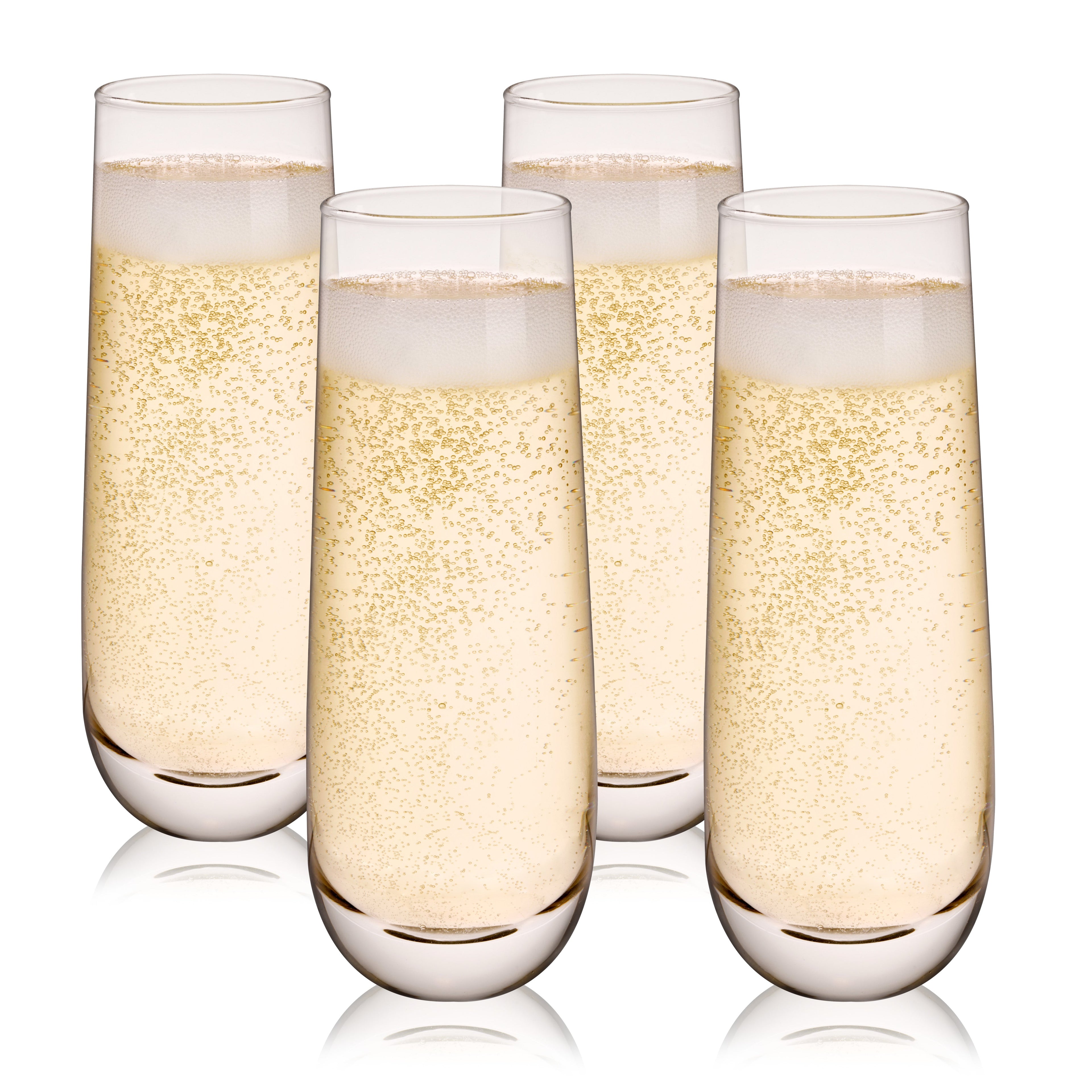 Stemless Champagne Glasses