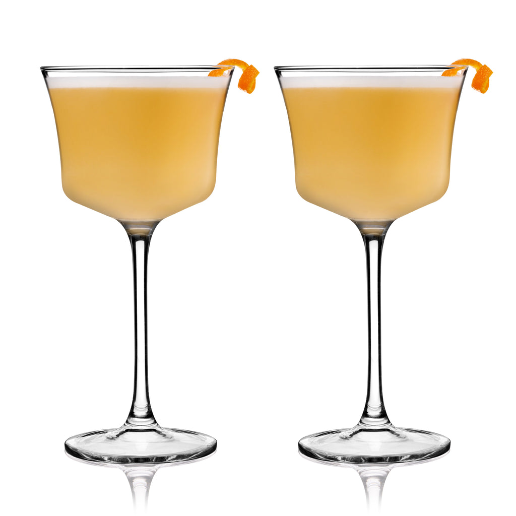 Raye Angled Crystal Sour Glasses Set of 2