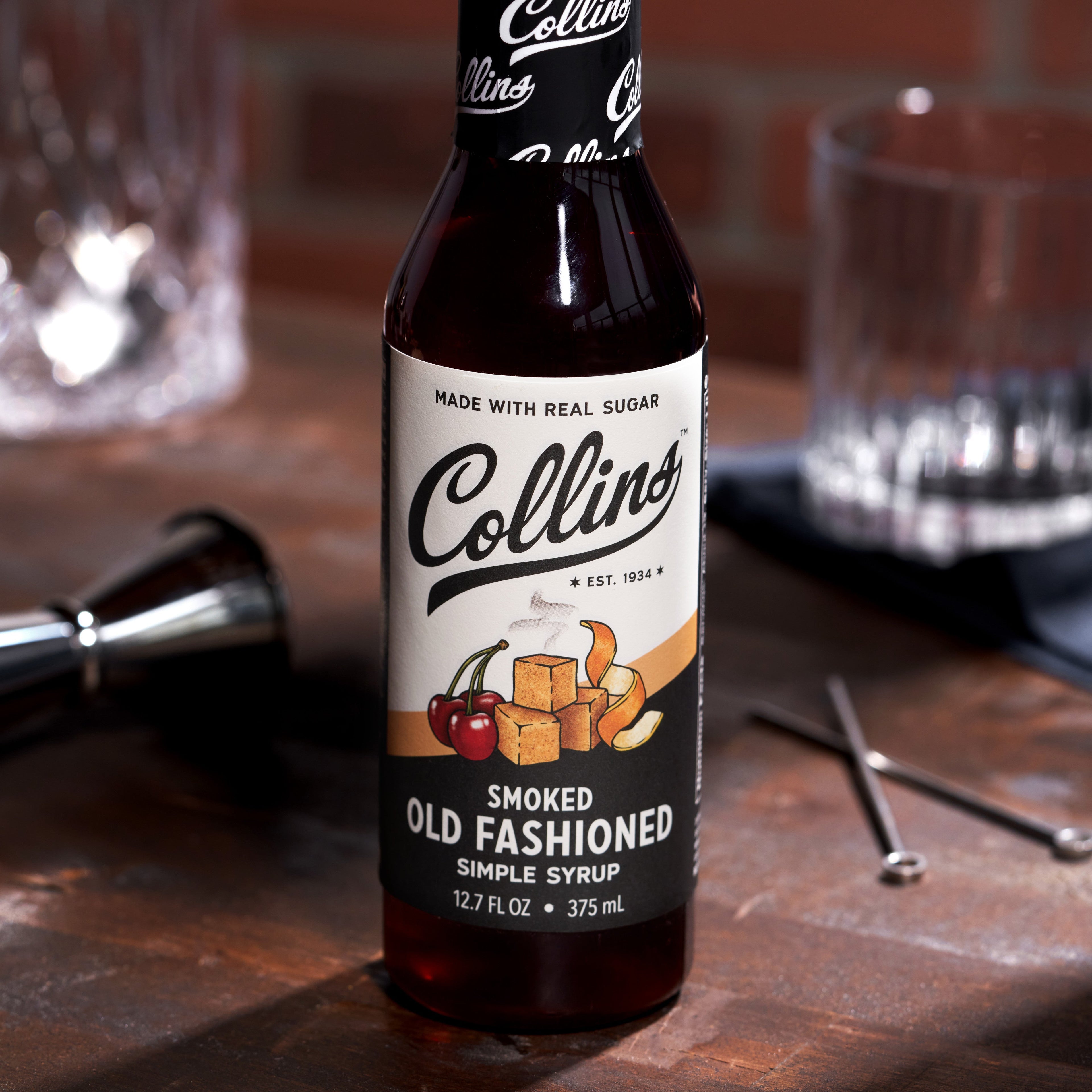 Smoked Old Fashioned Syrup 12.7 oz.