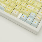 Quacky Duck Design Keycaps and Mechanical Keyboard